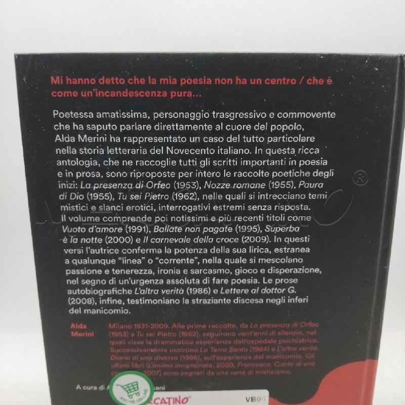 ALDA MERINI IL SUONO DELL'OMBRA | Mercatino dell'Usato Domodossola 2