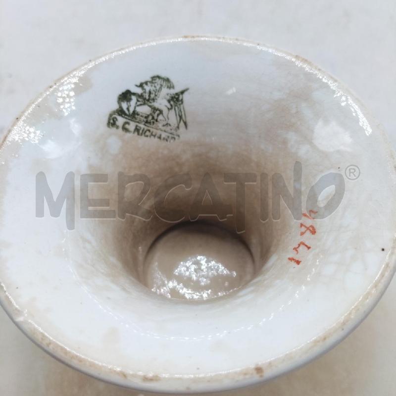 ALZATA CERAMICA RICHARD GINORI PANNA FIORI ROSA SU BORDINO | Mercatino dell'Usato Domodossola 3