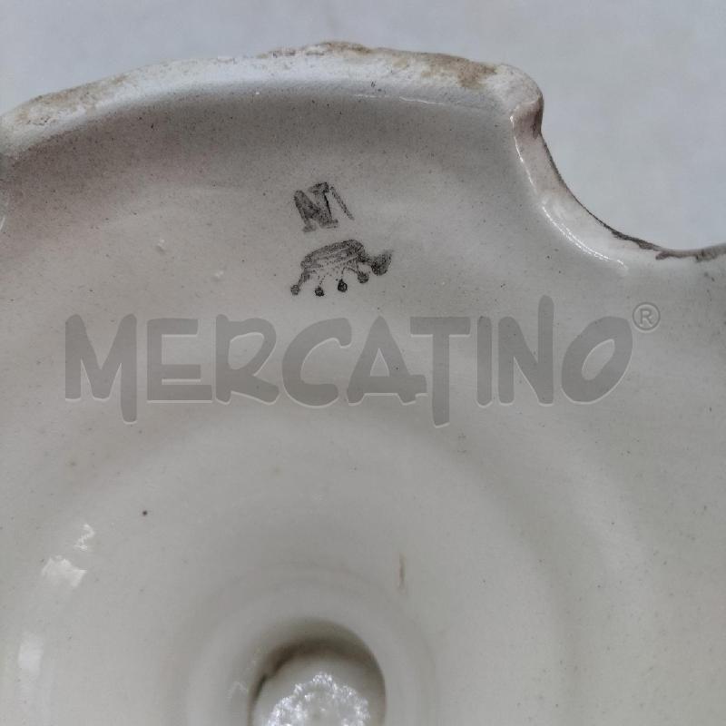 ALZATA CERQAMICA FIORI RILIEVO  | Mercatino dell'Usato Domodossola 4