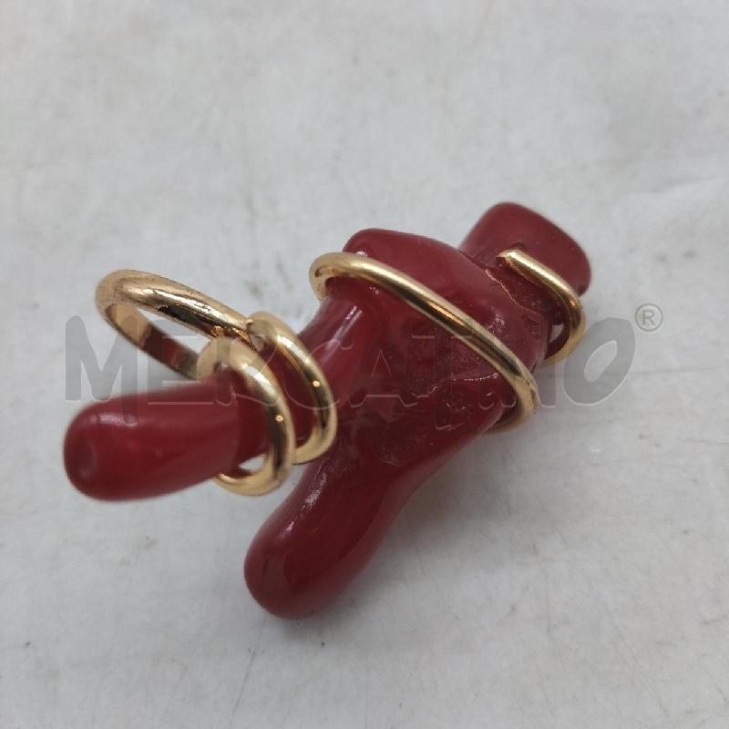 ANELLO DONNA FORMA CORALLO  | Mercatino dell'Usato Domodossola 2