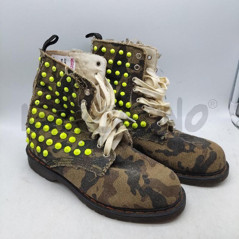ANFIBI DONNA MILITARI BORCHIE GIALLE  | Mercatino dell'Usato Domodossola 2