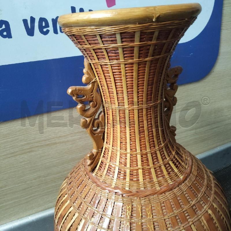 ANFORA VIMINI MANICI LEGNO | Mercatino dell'Usato Domodossola 2