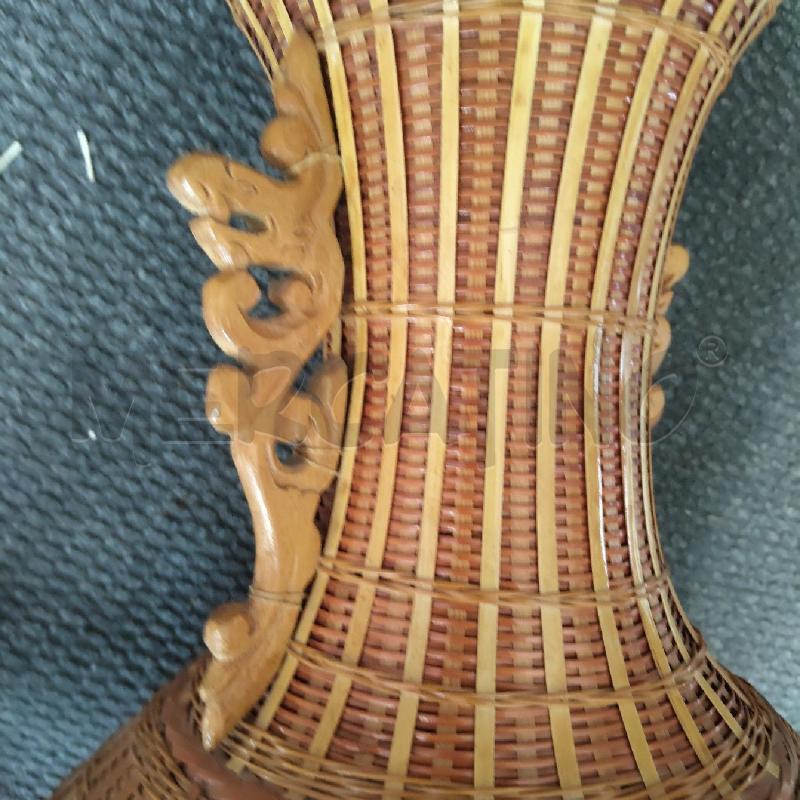 ANFORA VIMINI MANICI LEGNO | Mercatino dell'Usato Domodossola 5