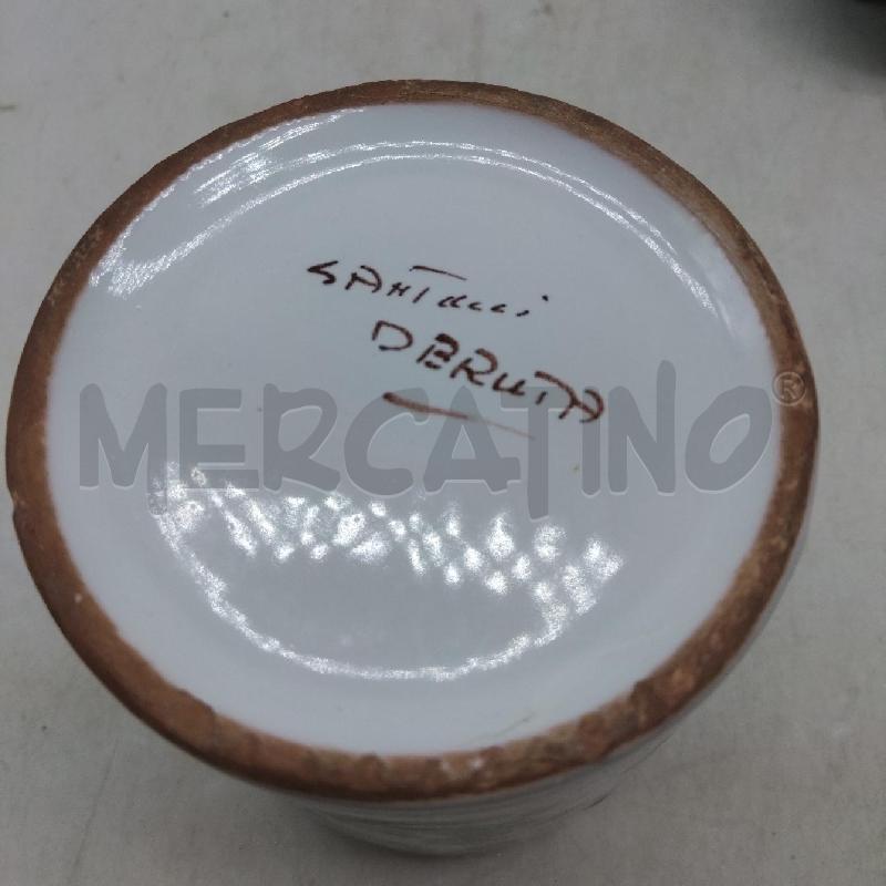 BARATTOLO SALE FINO COPERCHIO NERO DERUTA | Mercatino dell'Usato Domodossola 3