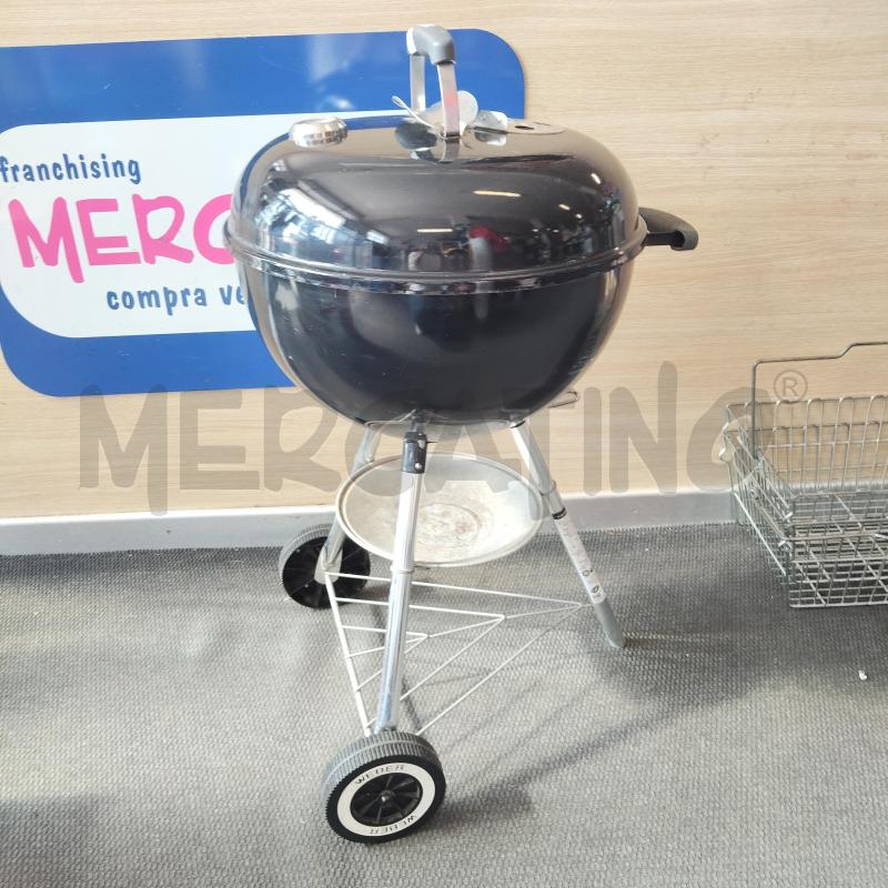 BARBECUE CARBONELLA WEBER NERO | Mercatino dell'Usato Domodossola 1