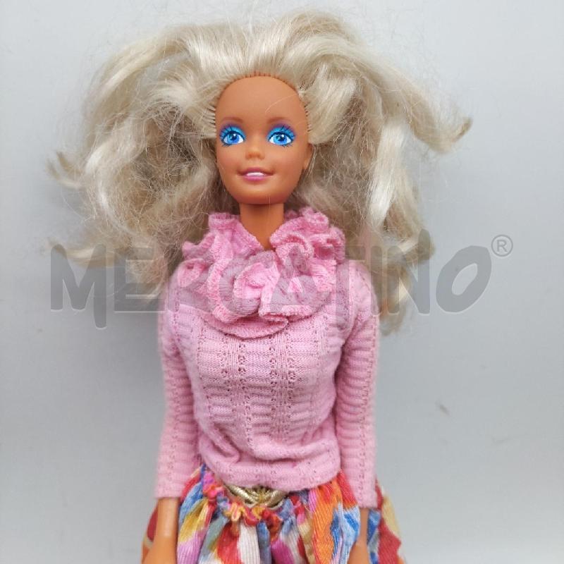 BARBIE MAGLIA ROSA GONNA COLORATA | Mercatino dell'Usato Domodossola 2