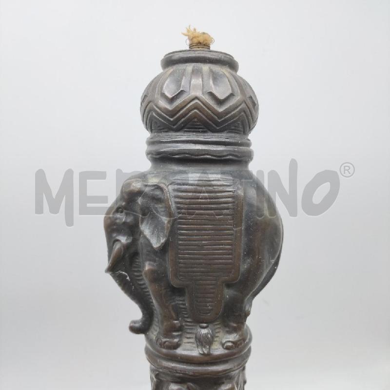 BASE LAMPADA BRONZO CON ELEFANTE | Mercatino dell'Usato Domodossola 2