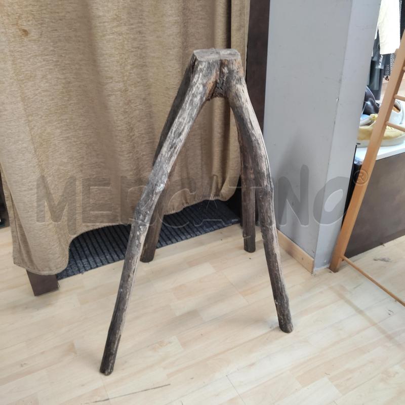 BASE LEGNO 4 GAMBE | Mercatino dell'Usato Domodossola 1