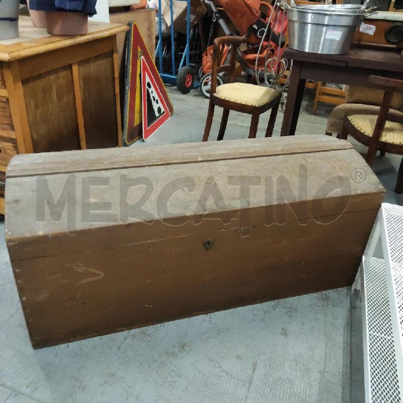 BAULE LEGNO GRANDE 2 SCOMPARTI | Mercatino dell'Usato Domodossola 1