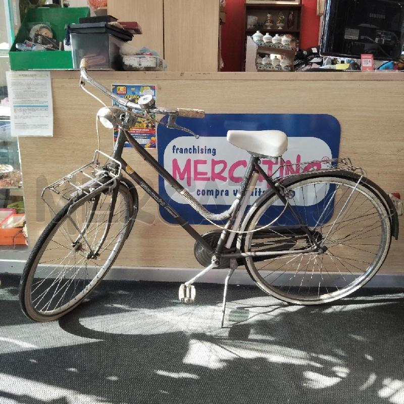 BICICLETTA DONNA GRIGIA BIANCHI  | Mercatino dell'Usato Domodossola 1