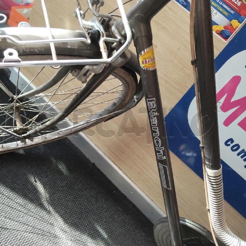 BICICLETTA DONNA GRIGIA BIANCHI  | Mercatino dell'Usato Domodossola 2