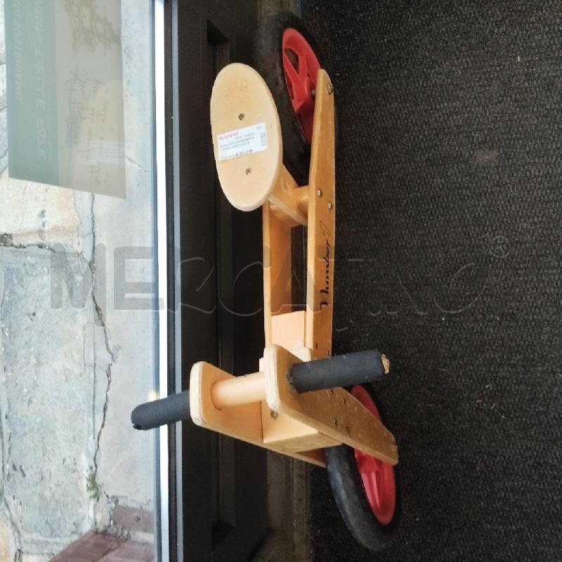 BICICLETTINA BAMBINO LEGNO SENZA ROTELLE NUMBER 1 | Mercatino dell'Usato Domodossola 3