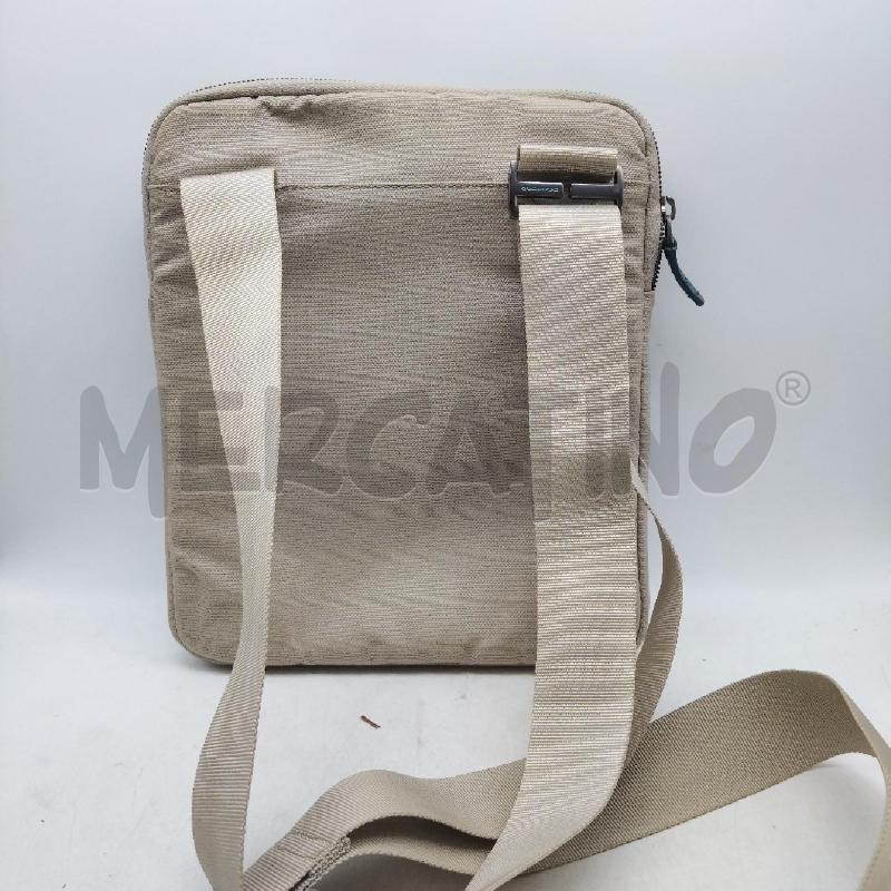 BORSA DONNA BEIGE VERDE PIQUADRO | Mercatino dell'Usato Domodossola 2