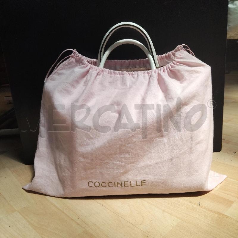 BORSA DONNA BIANCA TRACOLLA COCCINELLE | Mercatino dell'Usato Domodossola 4