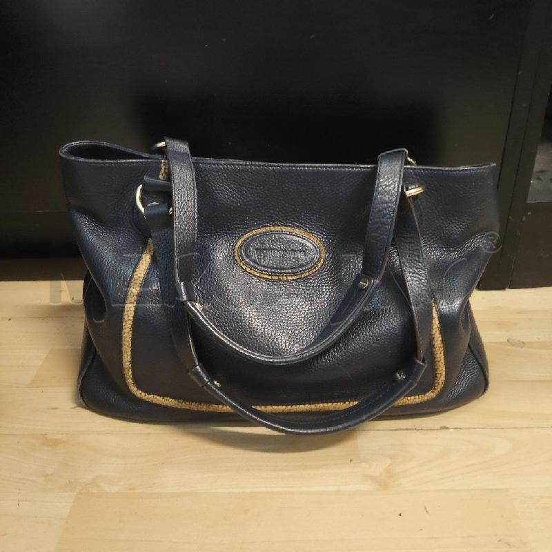 BORSA DONNA BORBONESE BLU (NON IN OTTIME CONDIZIONI) | Mercatino dell'Usato Domodossola 2