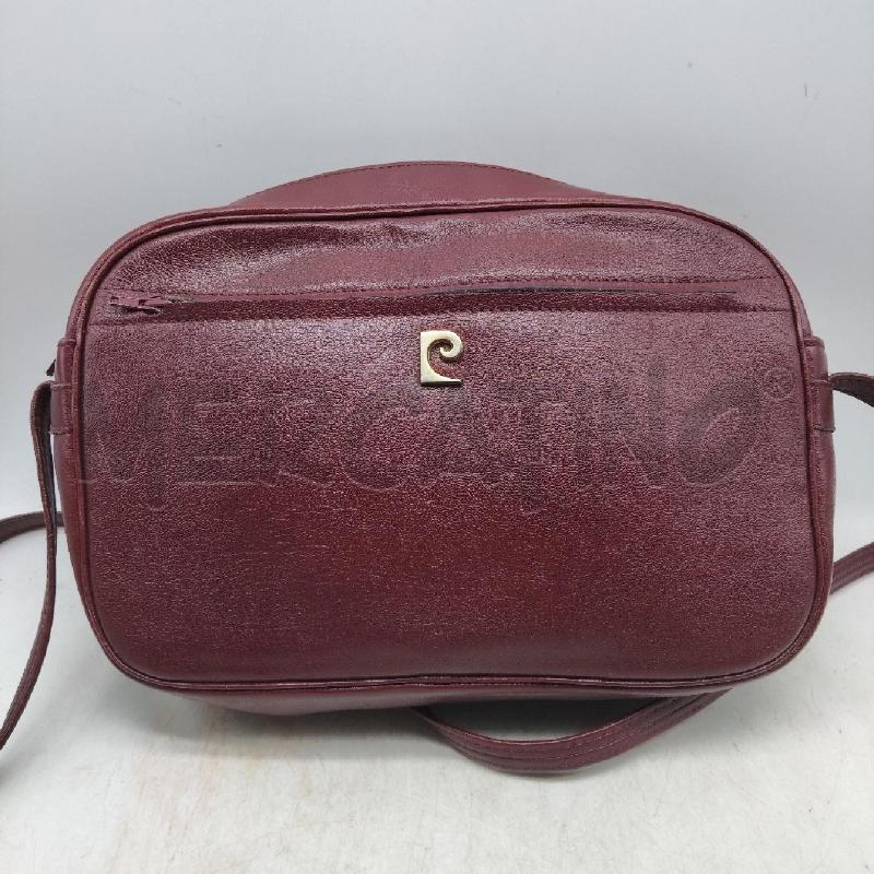 BORSA DONNA BORDEAUX SIMBOLO DORATO PIERRE CARDIN | Mercatino dell'Usato Domodossola 1