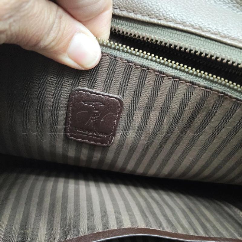 BORSA DONNA BUSTA TRUSSARDI MARRONE  | Mercatino dell'Usato Domodossola 5