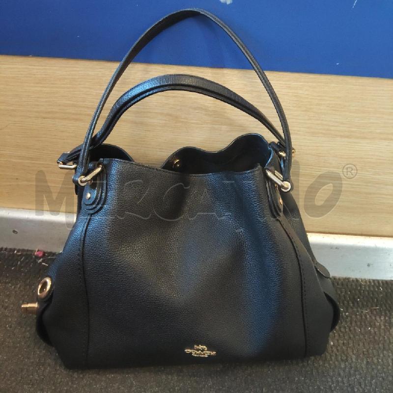 BORSA DONNA COACH NERA A SPALLA FAYE | Mercatino dell'Usato Domodossola 1