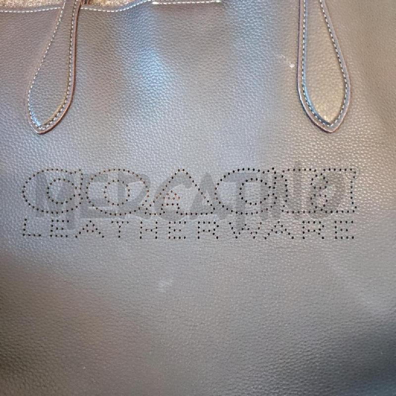 BORSA DONNA COACH TOTE BAG IN PELLE NERA | Mercatino dell'Usato Domodossola 2