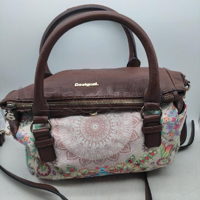 BORSA DONNA DESIGUAL PARTE MARRONE CON TRACOLLA | Mercatino dell'Usato Domodossola 1