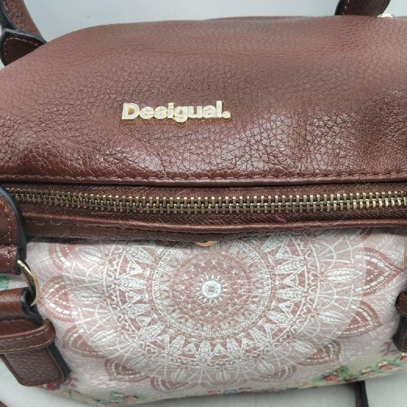 BORSA DONNA DESIGUAL PARTE MARRONE CON TRACOLLA | Mercatino dell'Usato Domodossola 2