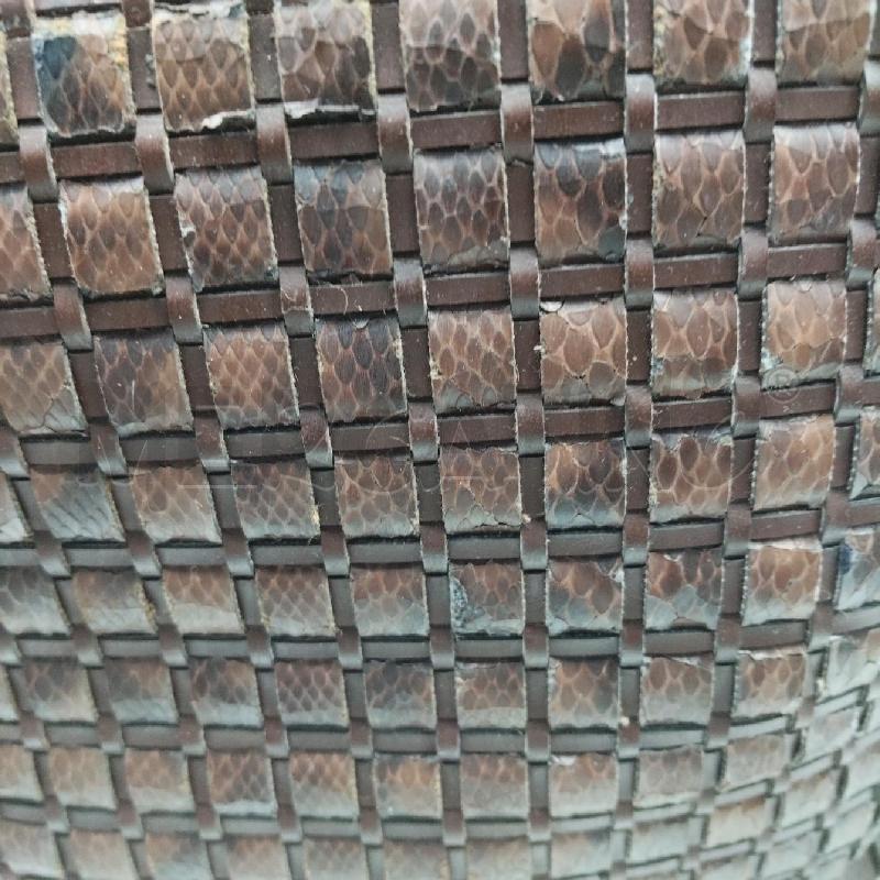 BORSA DONNA INTRECCIATA PELO AIROLDI | Mercatino dell'Usato Domodossola 2