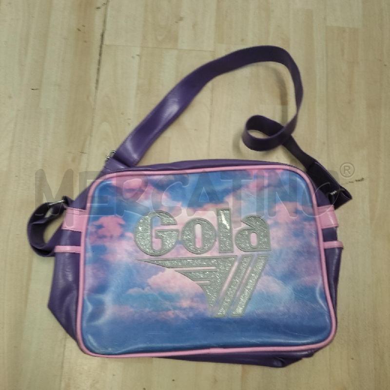 BORSA DONNA LILLA ROSA GOLA  | Mercatino dell'Usato Domodossola 1