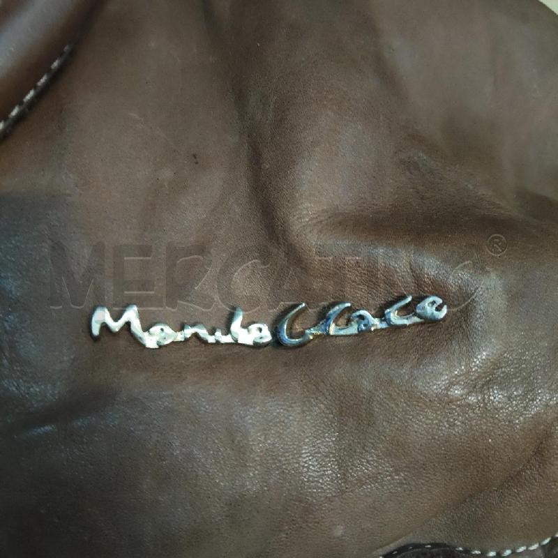 BORSA DONNA MANILA GRACE MARRONE DOPPIO MANICO  | Mercatino dell'Usato Domodossola 2