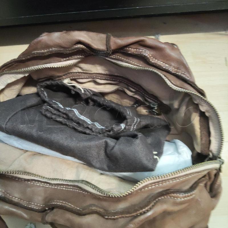 BORSA DONNA MANILA GRACE MARRONE DOPPIO MANICO  | Mercatino dell'Usato Domodossola 3