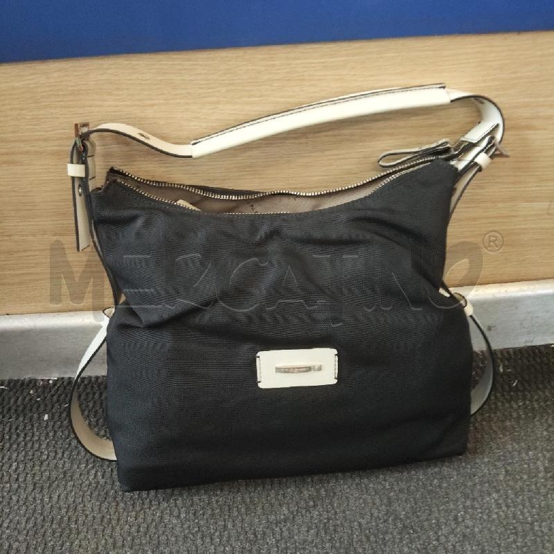 BORSA DONNA NANNINI NERA BIANCA  | Mercatino dell'Usato Domodossola 1