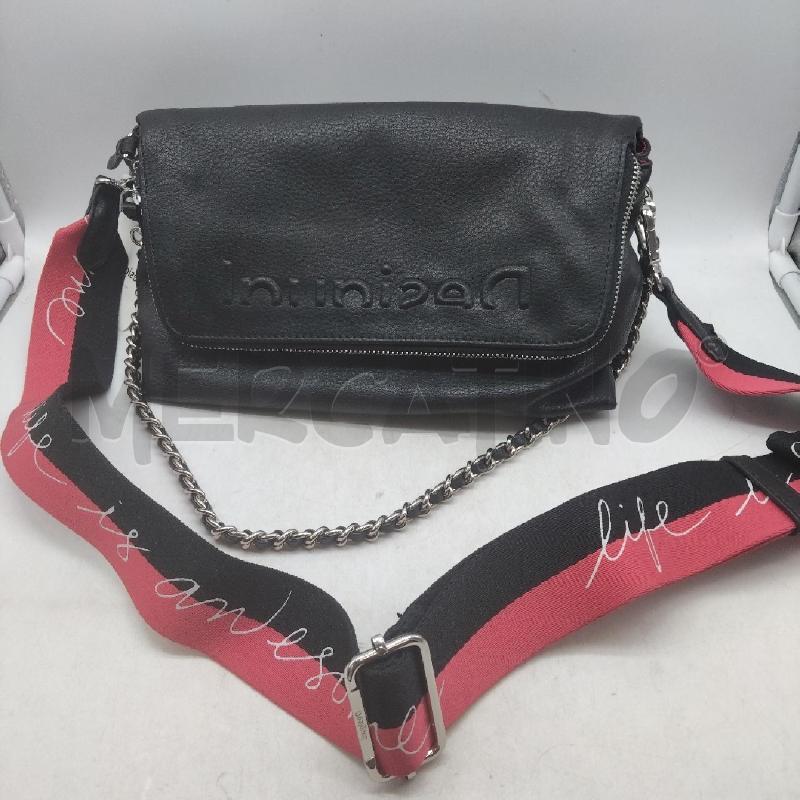 BORSA DONNA NERA DESIGUAL | Mercatino dell'Usato Domodossola 1