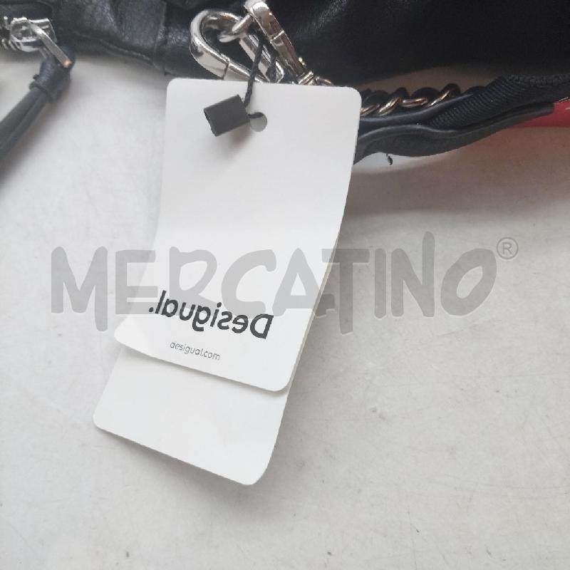 BORSA DONNA NERA DESIGUAL | Mercatino dell'Usato Domodossola 3