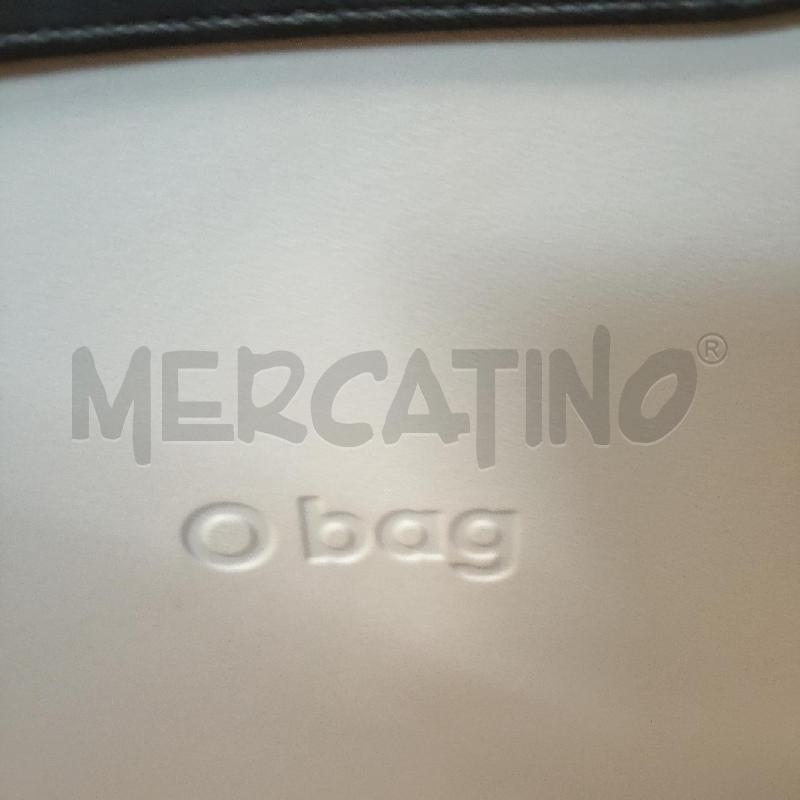 BORSA DONNA OBAG GRIGIA MANCI NERI LUNGA  | Mercatino dell'Usato Domodossola 4