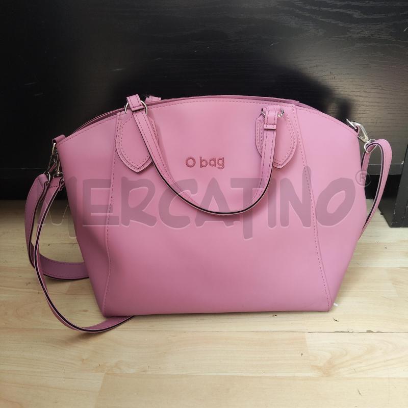 BORSA DONNA O BAG ROSA TRACOLLA 2 MANICI | Mercatino dell'Usato Domodossola 1