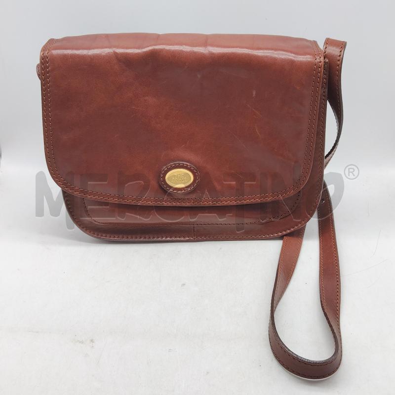BORSA DONNA PELLE MARRONE TRACOLLA THE BRIDGE | Mercatino dell'Usato Domodossola 1