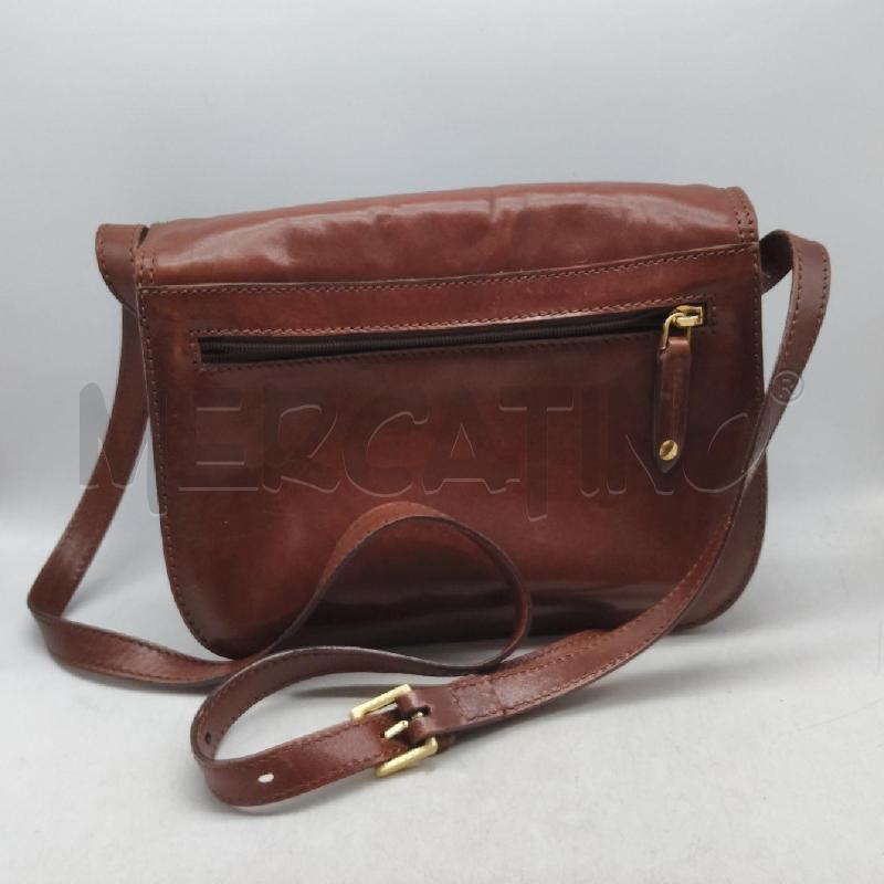BORSA DONNA PELLE MARRONE TRACOLLA THE BRIDGE | Mercatino dell'Usato Domodossola 2