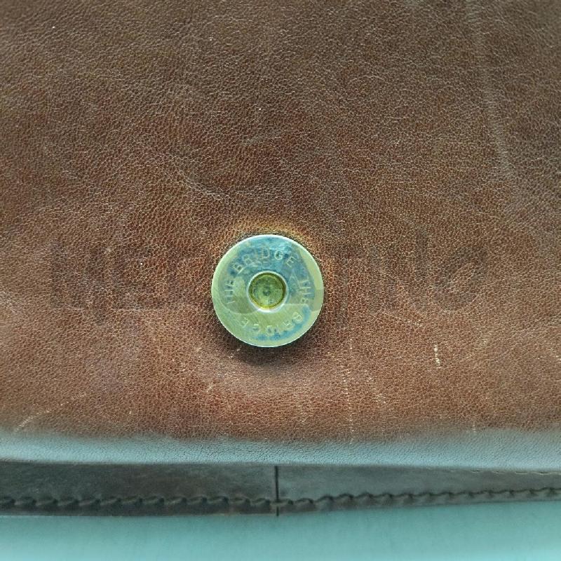 BORSA DONNA PELLE MARRONE TRACOLLA THE BRIDGE | Mercatino dell'Usato Domodossola 3