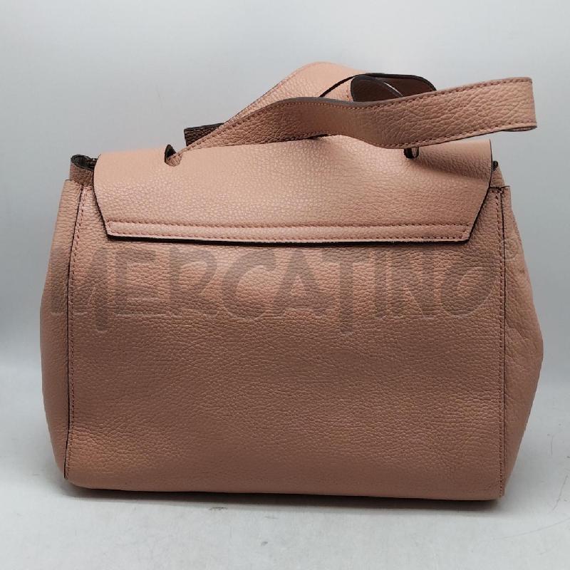 BORSA DONNA PELLE ROSA ANTICO DOPPIO MANICO | Mercatino dell'Usato Domodossola 2
