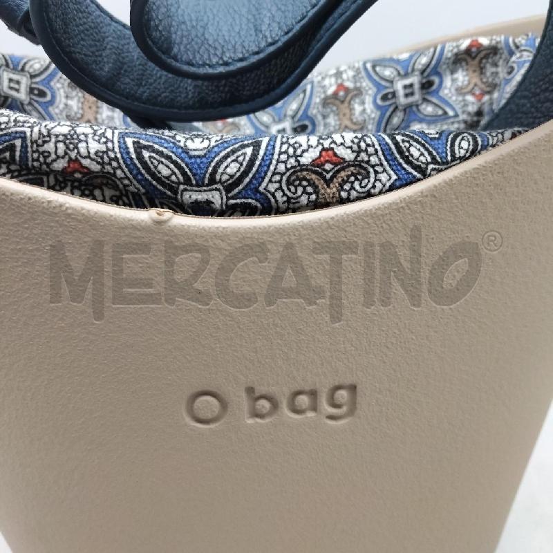 BORSA DONNA PICCOLA TORTORA OBAG MANICI BLU | Mercatino dell'Usato Domodossola 2
