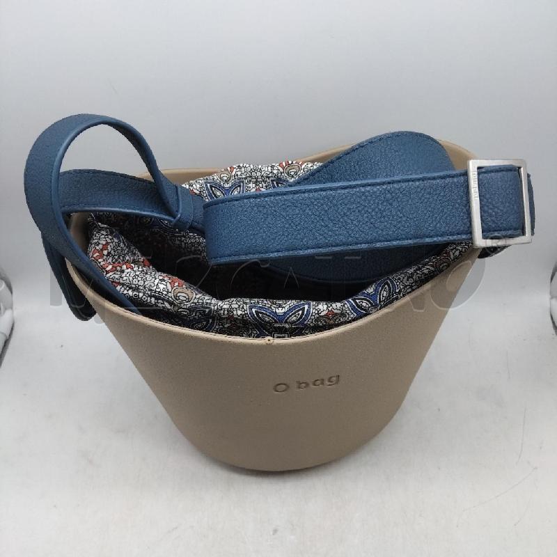 BORSA DONNA PICCOLA TORTORA OBAG MANICI BLU | Mercatino dell'Usato Domodossola 3