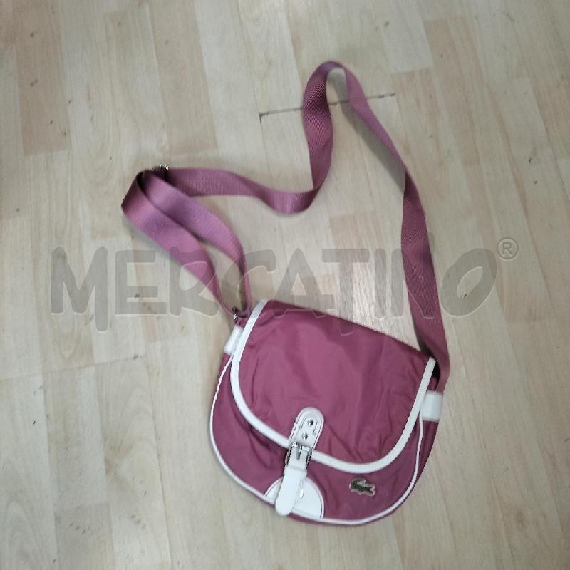 BORSA DONNA ROSA LACOSTE | Mercatino dell'Usato Domodossola 1
