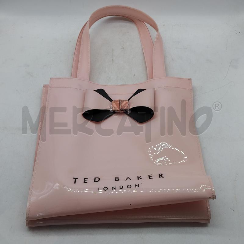 BORSA DONNA ROSA PVC TED BAKER | Mercatino dell'Usato Domodossola 1