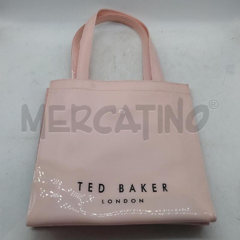 BORSA DONNA ROSA PVC TED BAKER | Mercatino dell'Usato Domodossola 2