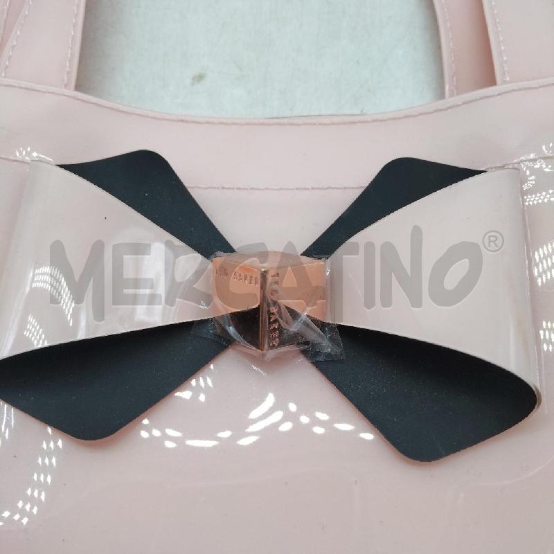 BORSA DONNA ROSA PVC TED BAKER | Mercatino dell'Usato Domodossola 3
