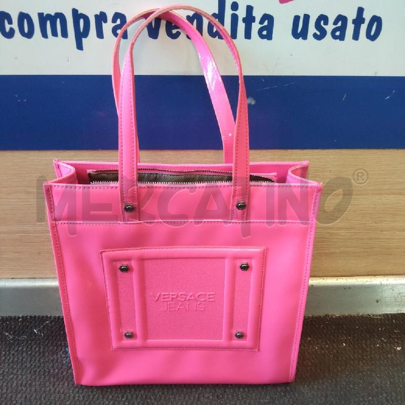 BORSA DONNA VERSACE VERNICE FUCSIA  | Mercatino dell'Usato Domodossola 1