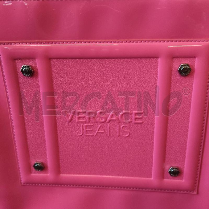 BORSA DONNA VERSACE VERNICE FUCSIA  | Mercatino dell'Usato Domodossola 3