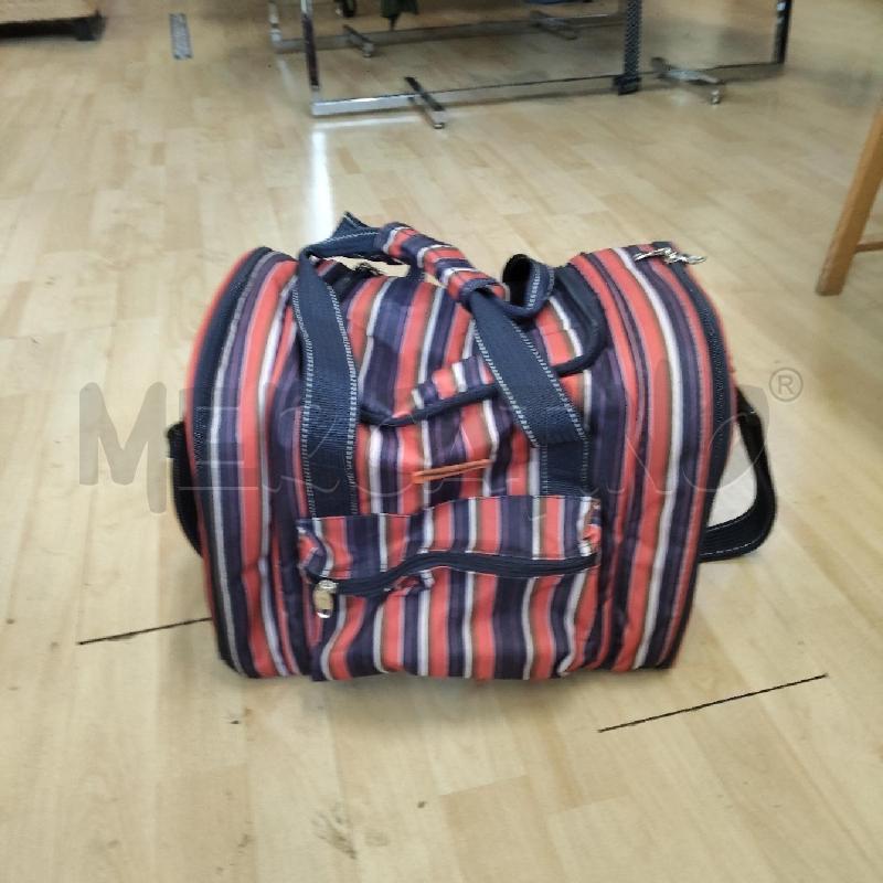BORSA FRIGO CON TUTTO PER IL PIC NIC RIGHE | Mercatino dell'Usato Domodossola 1