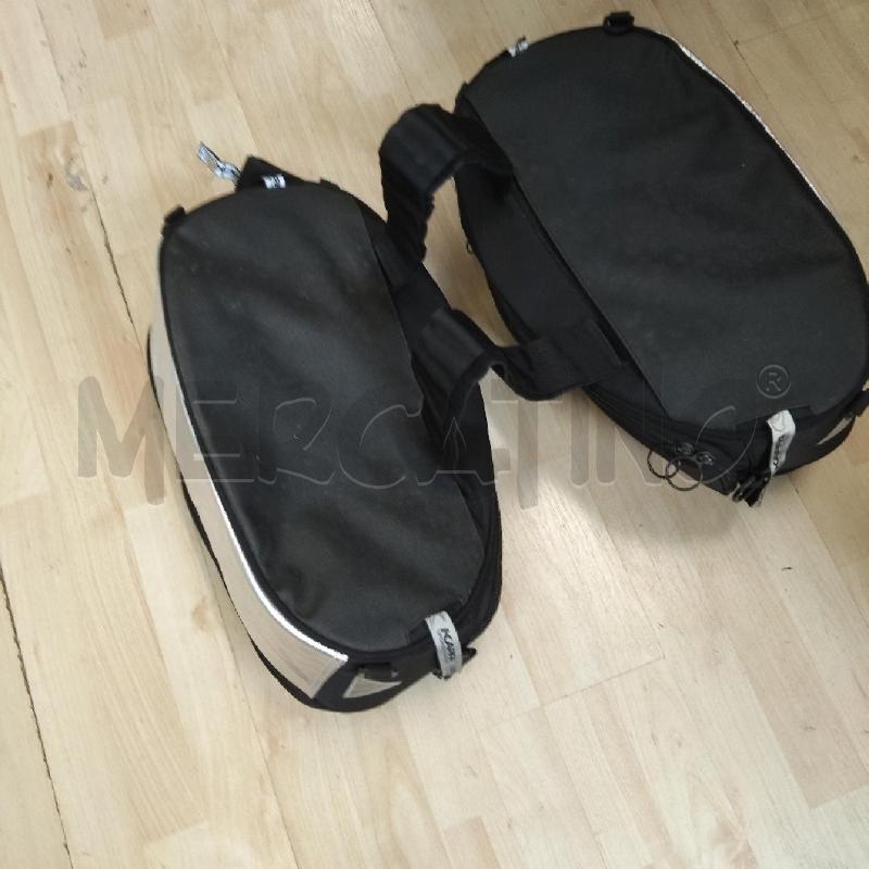 BORSA SPORT MOTO DOPPIA DA SELLA NERA KAPPA | Mercatino dell'Usato Domodossola 2
