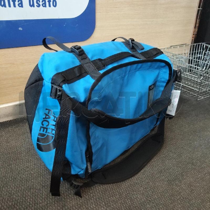 BORSA SPORT THE NORTH FACE NERO BLU ELETTRICO  | Mercatino dell'Usato Domodossola 3