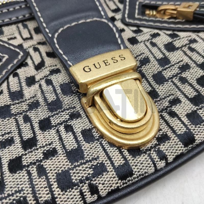 BORSETTA DONNA PICCOLA MARRONE BEIGE GUESS | Mercatino dell'Usato Domodossola 2